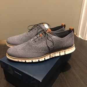 Cole Haan Zerogrand Wingtip Oxford (Grey)